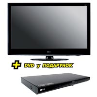 LG LCD 32LH3000 + DVD dvx-490h  